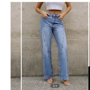 Commense vintage denim straight leg jeans pants size small